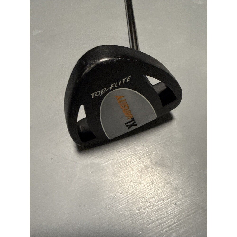 TOP-FLITE XL Varsity Mallet Putter 33 Inches LeftHanded Gold Equipment